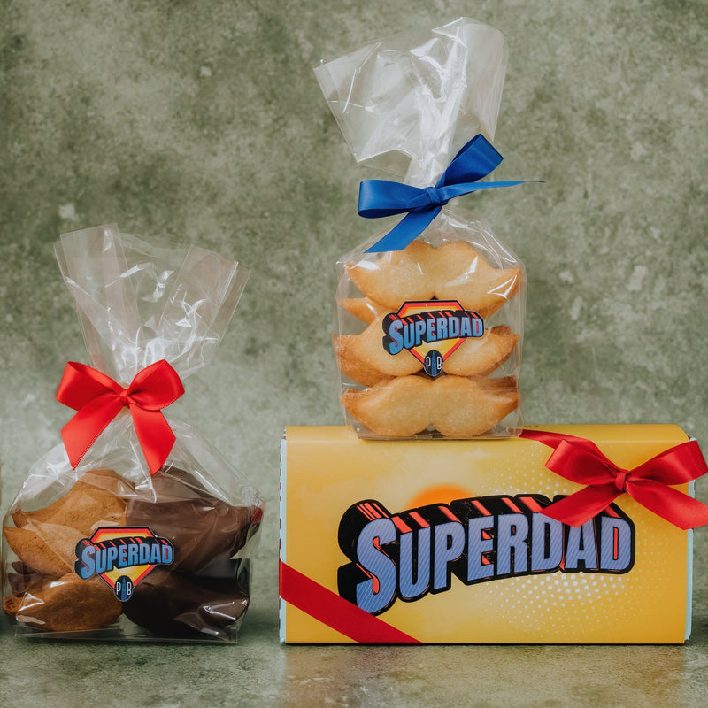 Vaderdag koekjes in een zakje