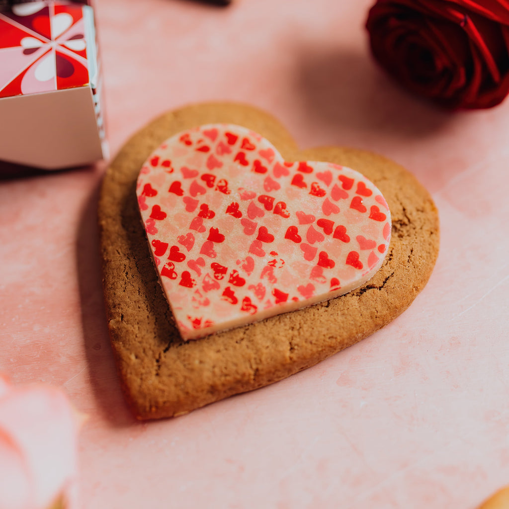 Speculazen Hart Valentijn met Marsepein Philip's Biscuits