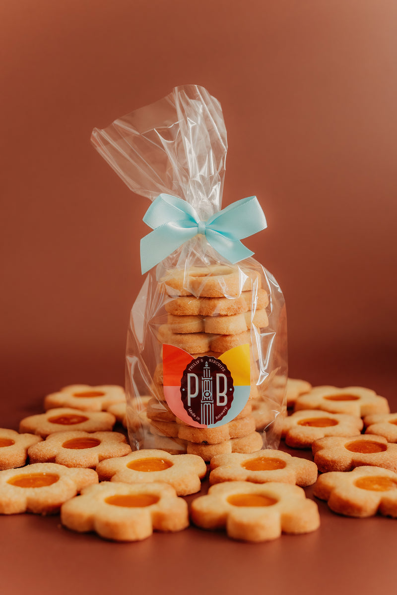 Zakje bloempjes abrikoos (10 stuks)