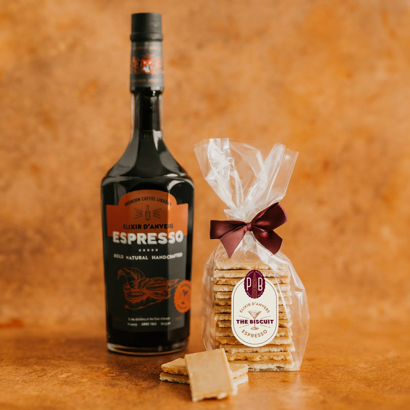Zakje The Biscuit x Elixir D’Anvers Espresso 70cl