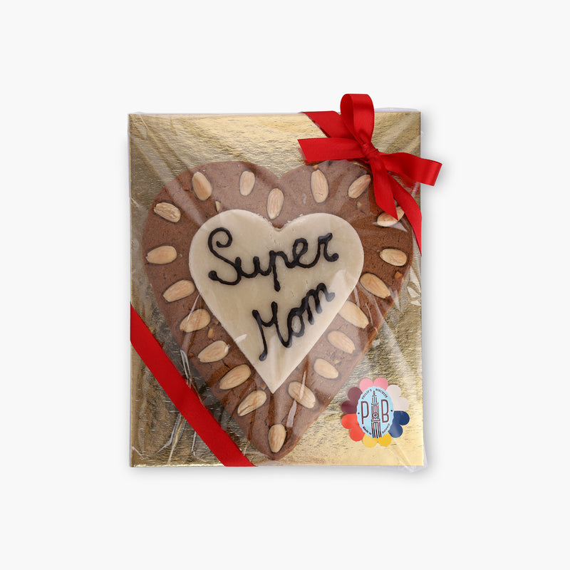 Speculazen hart met marsepein