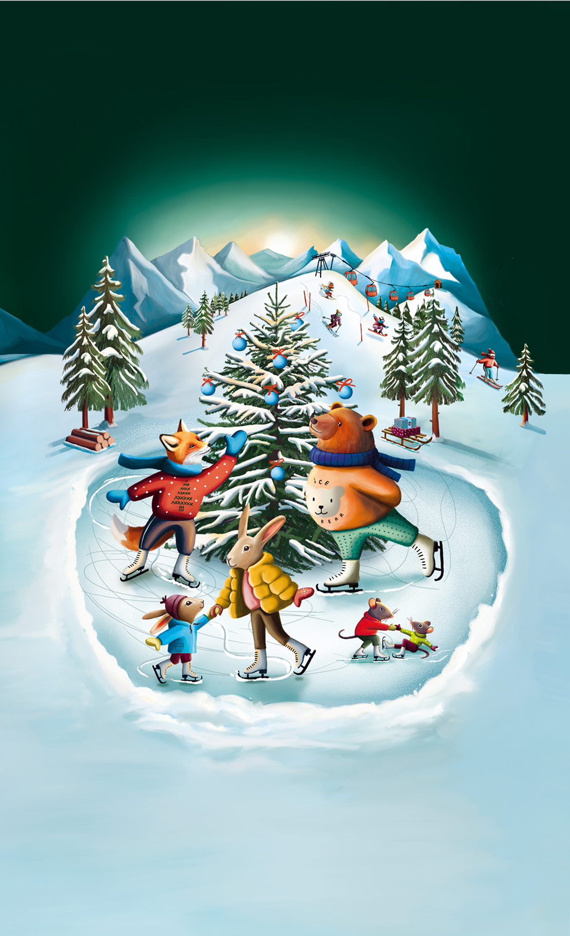Christmas background mobile